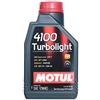 MOTUL 102774 4100 turbolight 10 W-40 Olio Motore 1 L