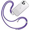 TBOC Cordino Catenella Laccio Strap Porta Cover [Viola] per Telefono Cellulare da Collo - Tracolla Catenina con Cordini da Phone Cellulari Telefoni Accessori Universale Laccetti Donna Uomo