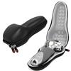Hermitshell EVA immagazzinaggio Sacchetto della copertura cassa della scatola protettiva portatile Viaggi per panasonic ES-LA63-S ES-LV93-K ES-8103S ES-RF31 ES-RF41 ES-SL41 Arc3 ARC4 Shaver Nero