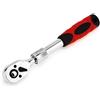 ChgImposs Chiave a cricchetto standard da 3/8, flessibile, 72 denti, estendibile, telescopica, chiave a brugola