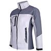 BELLIDONNA Uomo Donna Giacca Impermeabile con Cappuccio Uomo inverno cappuccio Softshell antivento impermeabile Soft Coat Jacket Giacche Sportiva Softshell per Attività All'aperto (White, L)