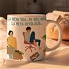 HappyMots Tazza per la festa della donna in catalano Tazze originali da regalare realizzate in ceramica | tazze da colazione | adatta per microonde e lavastoviglie | Regalo per la festa della donna