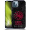 Head Case Designs Licenza Ufficiale HBO Game of Thrones Targaryen Sigilli Scuri Custodia Cover in Morbido Gel Compatibile con Apple iPhone 13