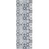 andiamo - Tappeto da Cucina in PVC con Superficie Liscia e Design Colorati, di Facile Manutenzione, Resistente e Privo di Sostanze nocive, Colore: Grigio, Dimensioni: 50 x 150 cm