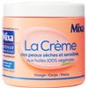 Mixa Crema intensiva per pelli secche sensibili, idrata 24 ore, multiuso, 400 ml