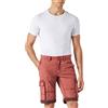 Pioneer Bermuda-Shorts-Collin, Rosso Carminio, 52 Uomo