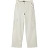 name it NLFHILSE HW Wide Cargo Pant Pantaloni, Oatmeal, 164 Ragazze