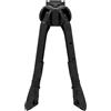 FISCHER Supporto Jumbo a due gambe, adatto per biciclette da 27 a 28 pollici, adatto per biciclette elettriche, trasporto bici, tandem e biciclette, portata 80 kg, nero