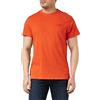 Superdry Vintage Logo EMB Tee T-Shirt, Bright Orange Marl, M Uomo