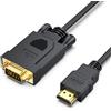 BENFEI Cavo HDMI a VGA 1080P 1,8M, unidirezionale Cavo HDMI sorgente a monitor/TV VGA, Compatibile con laptop PC monitor proiettore HDTV Raspberry Pi Roku Xbox