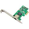 H&D HYALINE & DORA MEO Single Port PCIe to RJ45 Port Gigabit Ethernet NIC Card 1000M PCI Express Network Card RTL8168E chipset LAN pci-e