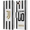 Head Case Designs Licenza Ufficiale Personalizzata Personale Juventus Football Club in Casa 2020/21 Race Kit Custodia Cover in Pelle a Portagoglio Compatibile con Apple iPhone 7 Plus/iPhone 8 Plus
