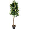 HOME DECO FACTORY JE CHERCHE UNE IDEE Hd4153 - Pianta artificiale con citronella, 120C