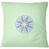 Bona Basics, Fodera decorativa per cuscino, decorazione domestica per divano, caffetteria, Dimensioni: 60x60 cm, colore: verde chiaro