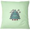 Bona Basics, Fodera decorativa per cuscino, decorazione domestica per divano, caffetteria, Dimensioni: 60x60 cm, colore: verde chiaro