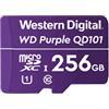 GielleService Scheda Memoria micro SDXC WD Purple QD101 256 GB UHS-I U1