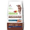 Natural Trainer Sensitive Adult Grain Free Trota e ananas - 1,5 Kg Monoproteico crocchette cani Croccantini per gatti