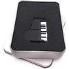 Onwomania Strumento musicale pianoforte a coda nero Chiavetta USB in confezione regalo in alluminio 32 GB USB 3.0