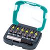 wolfcraft Bit-box con impronta a croce (PH 1-3), 7 pezzi I 2976000 I 6 inserti Solid di diverse dimensioni, portainserto incluso