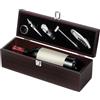 Vino personalizzati Set vino, 5 accessori, in acciaio inox Nikita personalizzate o neutre