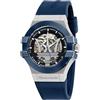 Maserati POTENZA Orologio Uomo Automatico in Acciaio, Silicone - R8821108035