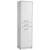 Colavene - Colonna domestica multiuso con cassetto e due ante con apertura a destra 45X38Xh172