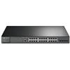 Tp Link Switch di rete 28 porte OMADA 1G Managed L2 Black TL SG3428MP