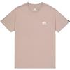 Alpha Industries Basic T Small Logo da Uomo Vintage Sand L