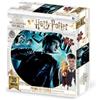 Grandi Giochi Harry Potter e tutti i protagonisti della saga Puzzle lenticolare orizzontale, con 500 pezzi inclusi e confezione con effetto 3D-PU102000, PU102000