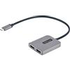 StarTech.com Adattatore USB-C HDMI - Hub USB C MST a Doppio HDMI 4K 60Hz - Convertitore USB Type-C a Multi Monitor HDMI per
