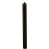 Cereria Di Giorgio - 12 Candele Cilindriche - Ø 1,9 cm h. 20 cm - Nero