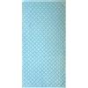 Dyckhoff Telo doccia in velluto morbido, cotone, turchese, 140 x 70 cm