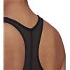 adidas Powerreact Training Medium Support Workout Bra, Reggiseno Sportivo Donna, Black, XS A-C