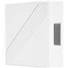 REV Ritter 0514906555 - Campanello meccanico a 2 rintocchi 01, bianco