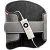 IMETEC - Termoforo Lombare Intellisense, efficace su schiena e addome, Tecnologia Intellisense, 5 temperature, Lavabile