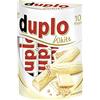 CAIYA Ferrero NUOVO Duplo Wafer & White 182g, 10 Snack da 18gr, Ricoperto di Cioccolato Bianco - Novita 2022