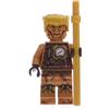 LEGO Ninjago: Echo Zane Minifigure Nindroid con oro Staff (70594)