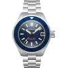 Spinnaker Mens 45mm Piccard Automatic Dark Cerulean Watch with Stainless Steel Bracelet SP-5098-22