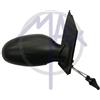 MAX MMB110-R Retrovisore a Cavi Convesso Destro, Nero