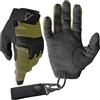 ACE Schakal Guanti da esterno - Guanti tattici per Airsoft, Paintball e sport di tiro - Con funzionalità touchscreen - Verde - S