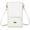 COBIE Crossbody Bag, Mini Borsa a Tracolla Donna, Bianco