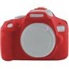 Liaoxig Case di Protezione della Fotocamera Custodia Protettiva in Morbido Silicone per for Canon EOS 2000D Cinghia della Fotocamera