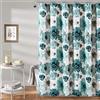 Lush Decor Leah - Tenda da doccia singola blu 72 x 72 cm