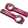 X-Tas-y XtasY Unisex - Adulto Bar Ends EVO SL, Rosso, 90 mm 22,2, S