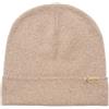 KNITAS Berretto a Maglia monostrato in Lana per Bambini, Caldo Berretto Invernale Lavorato a Maglia, per Ragazzi e Ragazze, Colore Beige, Taglia 50-54 cm
