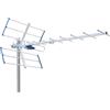 EDISION YAGI 12db Antenna TV Digitale Terrestre UHF 21-48 esterno, con filtro 5G LTE, per Ricezione il segnale Digitale Terrestre DVB-T/T2, Frequenze 470-694Mhz, Lunghezza 101cm, LTE700, Blu