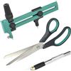wolfcraft Set di utensili da taglio universali, 3 pz. I 8641000 I 3 utensili per tutti i tipi di taglio, ideali per eseguire lavori di casa e progetti fai-da-te