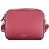 Coccinelle Borsa a Tracolla Tebe Scomparto Zip Borsa Tracolla Colore Rosso Cranberry in Pelle 22x17x6 cm taglia Grande