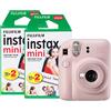 instax Fujifilm Instax Mini 12 - Fotocamera istantanea con confezione da 40 pellicole, colore: Rosa