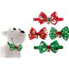 FERRIBIELLA Cravattine Papillon Natale -Abbigliamento Per Cani
